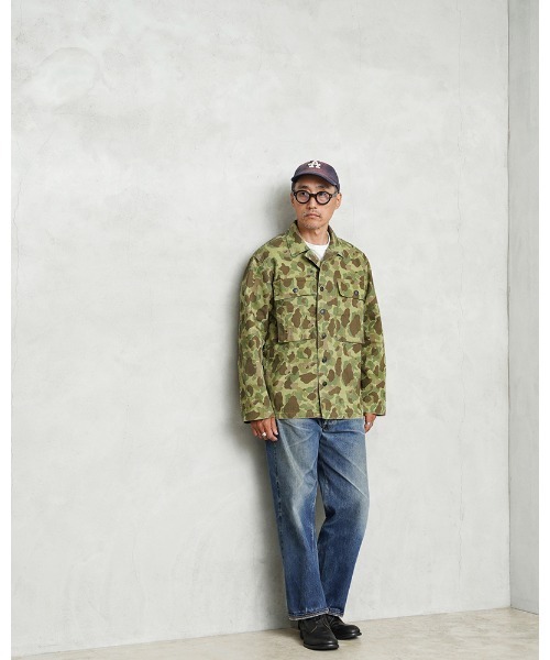 WAIPER.inc（ワイパーインク）の「WAIPER.inc 米軍 1940’s U.S.ARMY M-43 ダックハンターカモ コンバットジャケット【WP1150】（ミリタリージャケット・メンズ・カモフラージュ・38/42/40）」の9枚目の写真