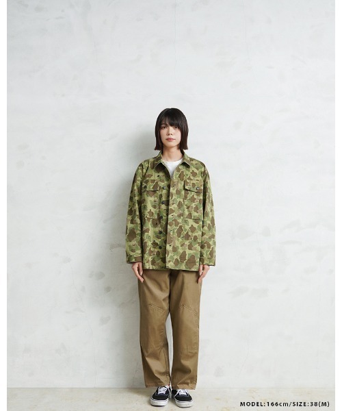 WAIPER.inc（ワイパーインク）の「WAIPER.inc 米軍 1940’s U.S.ARMY M-43 ダックハンターカモ コンバットジャケット【WP1150】（ミリタリージャケット・メンズ・カモフラージュ・38/42/40）」の10枚目の写真