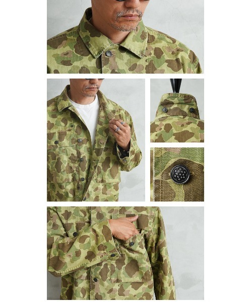 WAIPER.inc（ワイパーインク）の「WAIPER.inc 米軍 1940’s U.S.ARMY M-43 ダックハンターカモ コンバットジャケット【WP1150】（ミリタリージャケット・メンズ・カモフラージュ・38/42/40）」の13枚目の写真