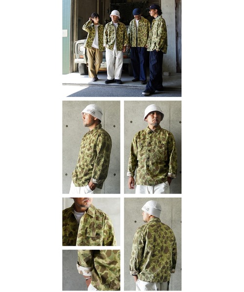 WAIPER.inc（ワイパーインク）の「WAIPER.inc 米軍 1940’s U.S.ARMY M-43 ダックハンターカモ コンバットジャケット【WP1150】（ミリタリージャケット・メンズ・カモフラージュ・38/42/40）」の15枚目の写真