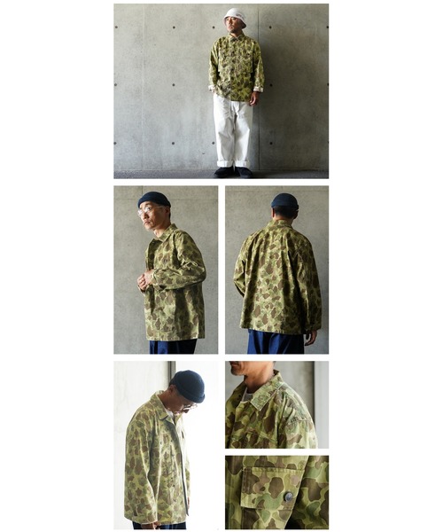 WAIPER.inc（ワイパーインク）の「WAIPER.inc 米軍 1940’s U.S.ARMY M-43 ダックハンターカモ コンバットジャケット【WP1150】（ミリタリージャケット・メンズ・カモフラージュ・38/42/40）」の16枚目の写真