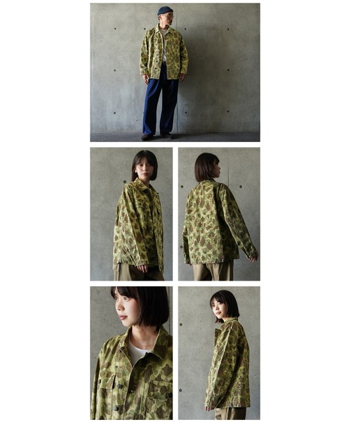 WAIPER.inc（ワイパーインク）の「WAIPER.inc 米軍 1940’s U.S.ARMY M-43 ダックハンターカモ コンバットジャケット【WP1150】（ミリタリージャケット・メンズ・カモフラージュ・38/42/40）」の17枚目の写真