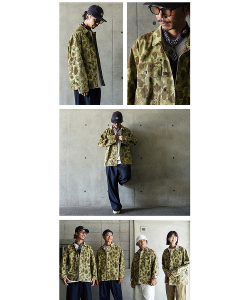 WAIPER.inc（ワイパーインク）の「WAIPER.inc 米軍 1940’s U.S.ARMY M-43 ダックハンターカモ コンバットジャケット【WP1150】（ミリタリージャケット・メンズ・カモフラージュ・38/42/40）」の19枚目の写真