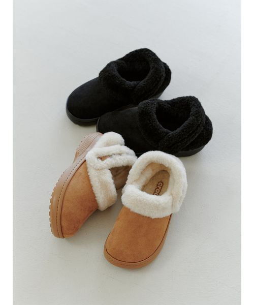 Mila Owen（ミラオーウェン）の「【CROCS】CLASSIC SUEDED CLOG（サンダル・レディース・ベージュ・25/24/23）」の3枚目の写真