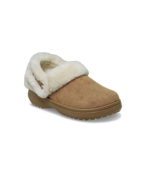 Mila Owen（ミラオーウェン）の「【CROCS】CLASSIC SUEDED CLOG（サンダル・レディース・ベージュ・25/24/23）」の4枚目の写真