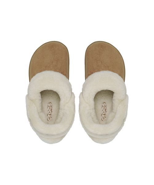 Mila Owen（ミラオーウェン）の「【CROCS】CLASSIC SUEDED CLOG（サンダル・レディース・ベージュ・25/24/23）」の9枚目の写真