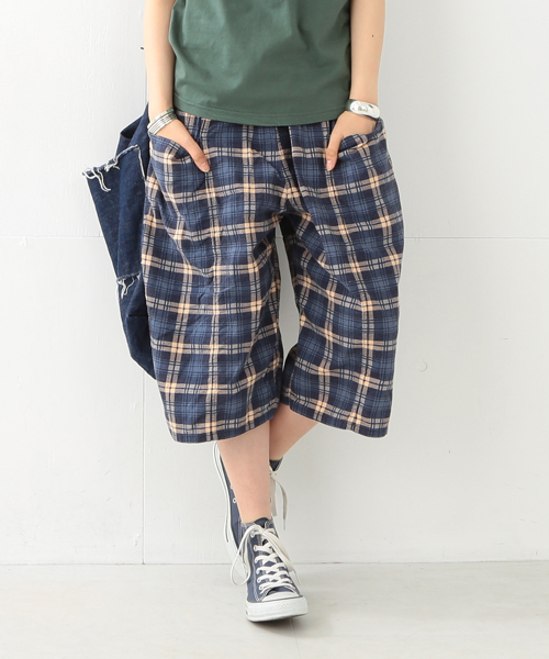 BEAMS BOY（ビームスボーイ）の「●South2 West8 / Flannel String S（その他パンツ・レディース・ブラウン系その他/ブルー・MEDIUM）」の2枚目の写真