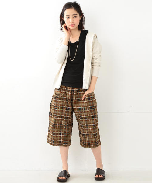 BEAMS BOY（ビームスボーイ）の「●South2 West8 / Flannel String S（その他パンツ・レディース・ブラウン系その他/ブルー・MEDIUM）」の5枚目の写真