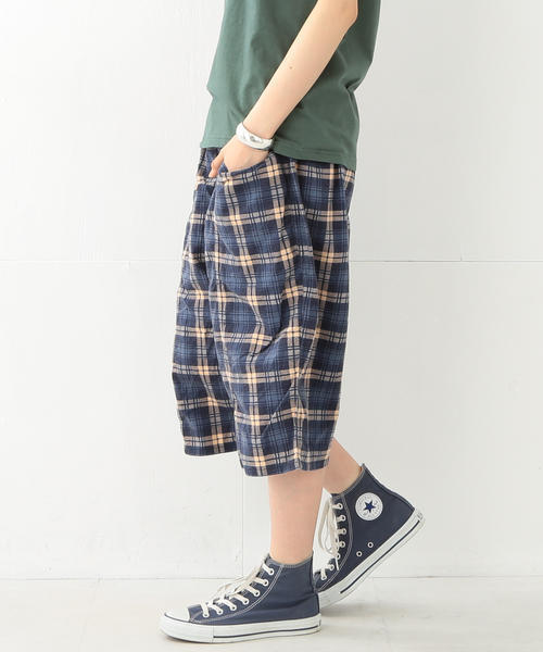 BEAMS BOY（ビームスボーイ）の「●South2 West8 / Flannel String S（その他パンツ・レディース・ブラウン系その他/ブルー・MEDIUM）」の6枚目の写真