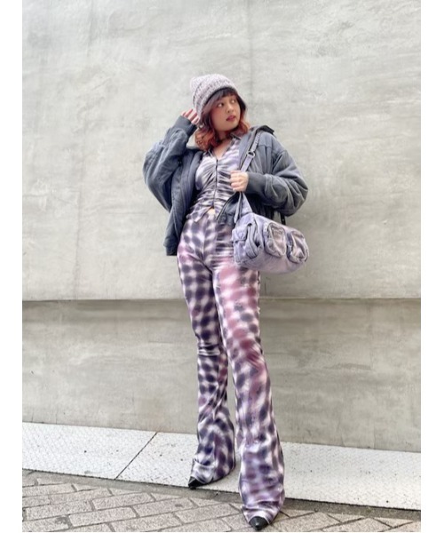 Desigual(デシグアル)の「Fur hood denim bomber jacket / ファーフードデニムボンバージャケット(ブルゾン・レディース・ブラック・S/M/L/XL)」の4枚目の写真