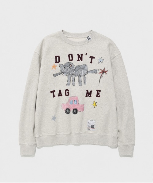 MIHARAYASUHIRO(ミハラヤスヒロ)の「【MIHARAYASUHIRO/ミハラヤスヒロ】KIDS DOODLE SWEAT PULLOVER(スウェット・メンズ・ホワイト・46)」の1枚目の写真