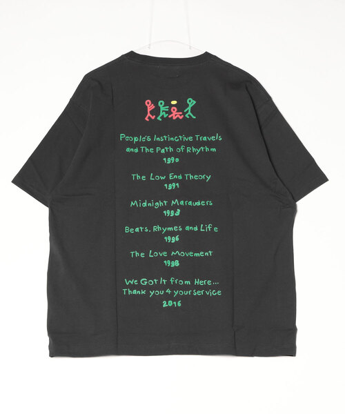 atmos(アトモス)の「atmos x ATCQ Albums T-shirt / アトモス x ア・トライブ・コールド・クエスト - アルバム【SP】(Tシャツ/カットソー・メンズ・ブラック・L/M)」の6枚目の写真