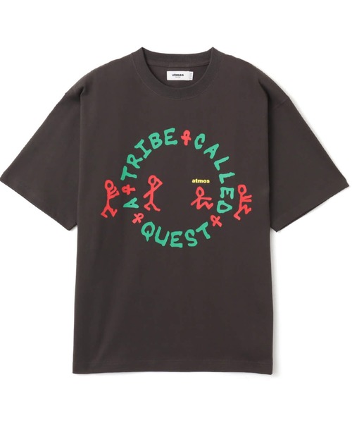 atmos(アトモス)の「atmos x ATCQ Albums T-shirt / アトモス x ア・トライブ・コールド・クエスト - アルバム【SP】(Tシャツ/カットソー・メンズ・ブラック・L/M)」の1枚目の写真