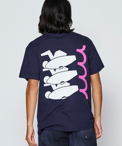ACANTHUS（アカンサス）の「mt10686- Surf Man Tee サーフマンTシャツ(MA2719)（Tシャツ/カットソー・メンズ・ブラック/ホワイト/ネイビー・XL/L/M/S）」の3枚目の写真