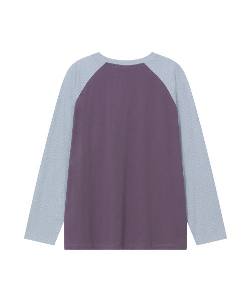 BAUF（バウフ）の「スター メロディ ロングスリーブ [ヴィンテージパープル]（Tシャツ/カットソー・レディース・その他・FREE）」の3枚目の写真