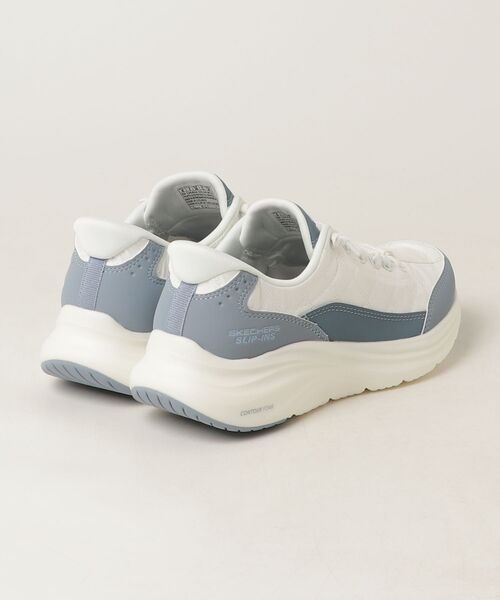 SKECHERS(スケッチャーズ)の「スケッチャーズ SKECHERS CONTOUR FOAM(スニーカー・レディース・ホワイト×グレー・25.0cm/24.0cm/24.5cm/23.0cm/23.5cm)」の6枚目の写真