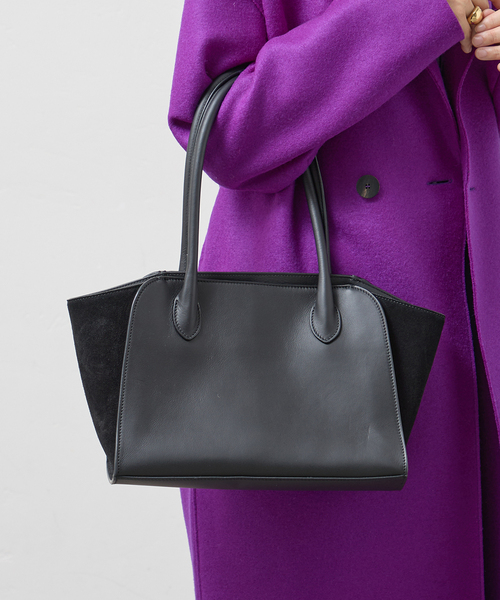 journal standard L'essage（ジャーナルスタンダードレサージュ）の「V'ESSENCE/ヴェッセンス TOTE BAG トートバッグ（トートバッグ・レディース・ブラック/ブラウン・FREE）」の5枚目の写真