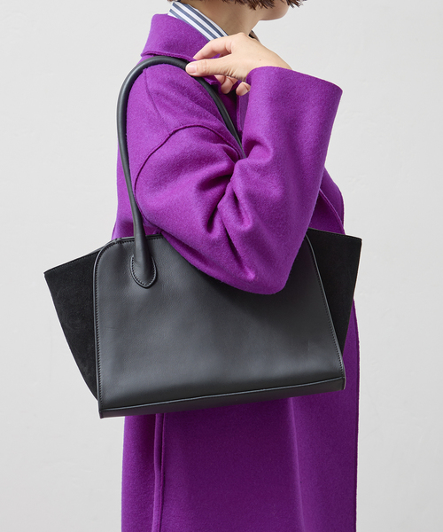 journal standard L'essage（ジャーナルスタンダードレサージュ）の「V'ESSENCE/ヴェッセンス TOTE BAG トートバッグ（トートバッグ・レディース・ブラック/ブラウン・FREE）」の6枚目の写真