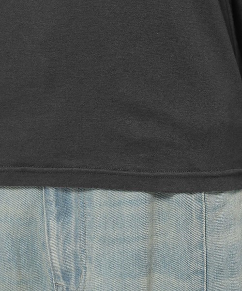 niko and...(ニコアンド)の「カシミヤ混BASICTシャツ(Tシャツ/カットソー・レディース・ブラウン/オフホワイト/チャコール・FREE)」の19枚目の写真