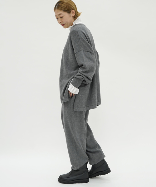 JOURNAL STANDARD LUXE(ジャーナルスタンダード ラックス)の「CCaテンジク パンツ(その他パンツ・レディース・チャコールグレー/ブラウン・FREE)」の13枚目の写真