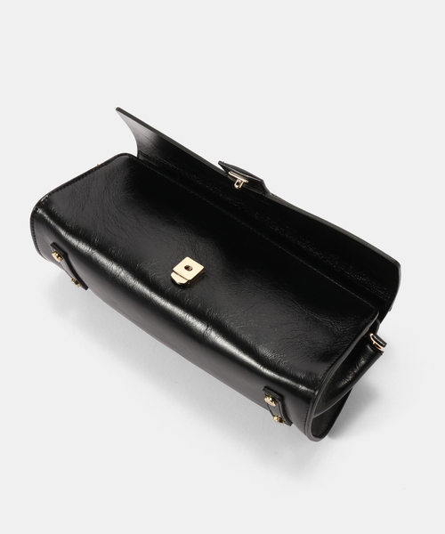 LORISTELLA(ロリステッラ)の「LORISTELLA/ロリステッラ compact wide bag(ハンドバッグ・レディース・ブラック・FREE)」の6枚目の写真