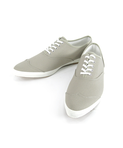 BEAUTY&YOUTH UNITED ARROWS（ビューティーアンドユースユナイテッドアローズ）の「BY オリジナル キャンバス ウィングチップ§◆（スニーカー・メンズ・ホワイト/ブラック/レッド/パープル/ライトグレー/ネイビー/グレー・25cm/26cm/27cm/28cm）」の4枚目の写真