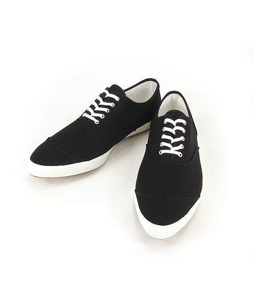 BEAUTY&YOUTH UNITED ARROWS（ビューティーアンドユースユナイテッドアローズ）の「BY オリジナル キャンバス ウィングチップ§◆（スニーカー・メンズ・ホワイト/ブラック/レッド/パープル/ライトグレー/ネイビー/グレー・25cm/26cm/27cm/28cm）」の3枚目の写真