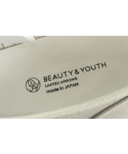 BEAUTY&YOUTH UNITED ARROWS（ビューティーアンドユースユナイテッドアローズ）の「BY オリジナル キャンバス ウィングチップ§◆（スニーカー・メンズ・ホワイト/ブラック/レッド/パープル/ライトグレー/ネイビー/グレー・25cm/26cm/27cm/28cm）」の12枚目の写真