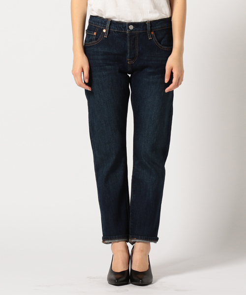 501(R)T（ゴーマルイチティー）の「501(R) CT カスタムテーパードジーンズ ダークインディゴブルーTHE GOOD LIFE/15oz（デニムパンツ・レディース・ダークインディゴブルー・28inch/23inch/24inch/25inch/26inch/27inch/30inch/29inch）」の16枚目の写真