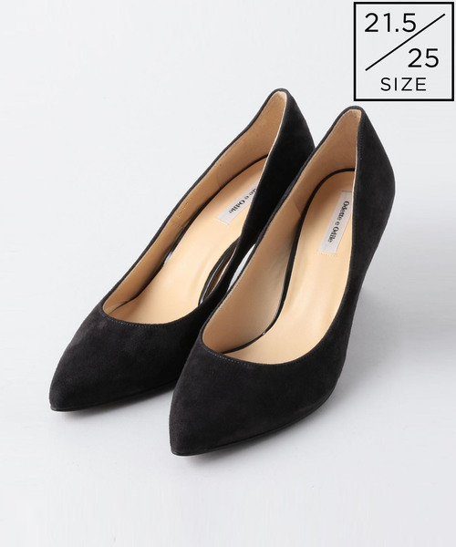ODETTE E ODILE(オデットエオディール)の「OFD ポインテッドトゥ パンプス70↓↑(パンプス・レディース・ブラック/モカ/ワインレッド/マスタード/ダークグリーン/ネイビー/ダークグレー/ゴールド・21.5㎝/22cm/22.5cm/23cm/23.5cm/24cm/24.5cm/25cm)」の3枚目の写真