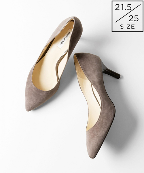 ODETTE E ODILE(オデットエオディール)の「OFD ポインテッドトゥ パンプス70↓↑(パンプス・レディース・ブラック/モカ/ワインレッド/マスタード/ダークグリーン/ネイビー/ダークグレー/ゴールド・21.5㎝/22cm/22.5cm/23cm/23.5cm/24cm/24.5cm/25cm)」の4枚目の写真