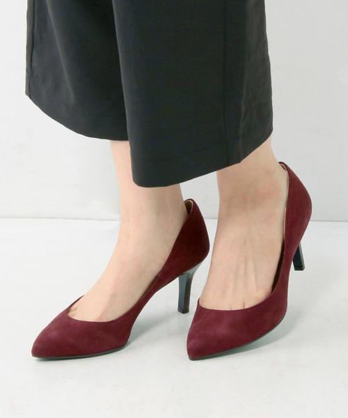 ODETTE E ODILE(オデットエオディール)の「OFD ポインテッドトゥ パンプス70↓↑(パンプス・レディース・ブラック/モカ/ワインレッド/マスタード/ダークグリーン/ネイビー/ダークグレー/ゴールド・21.5㎝/22cm/22.5cm/23cm/23.5cm/24cm/24.5cm/25cm)」の11枚目の写真