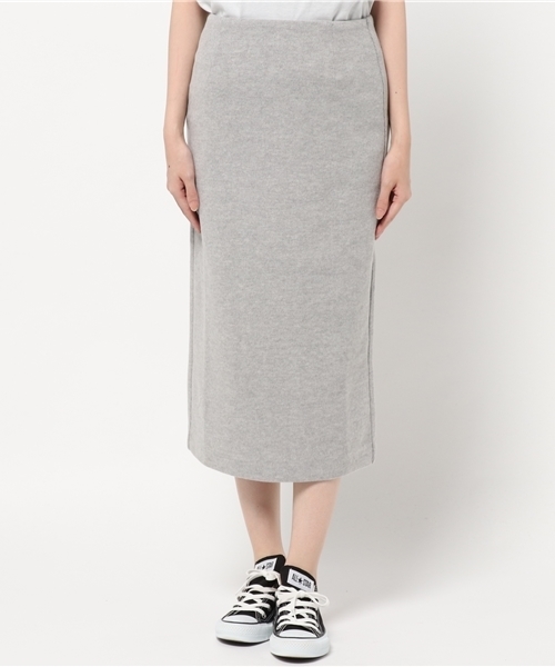 N.（N. Natural Beauty Basic）（エヌエヌナチュラルビューティーベーシック）の「ボトルネックニットソー（スカート・レディース・ベージュ/グレー/ブラウン/ボルドー・SMALL/MEDIUM）」の2枚目の写真