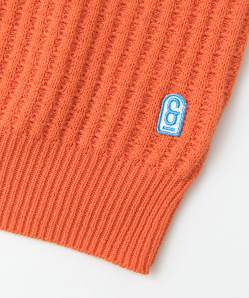 URBAN RESEARCH DOORS（アーバンリサーチドアーズ）の「FORK＆SPOON CW Crewneck Knit（ニット/セーター・キッズ・オフホワイト/オレンジ・120/90/105/135）」の12枚目の写真
