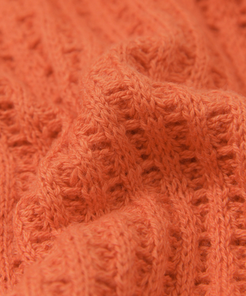 URBAN RESEARCH DOORS（アーバンリサーチドアーズ）の「FORK＆SPOON CW Crewneck Knit（ニット/セーター・キッズ・オフホワイト/オレンジ・120/90/105/135）」の14枚目の写真