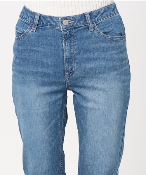 MAYSON GREY（メイソングレイ）の「カットオフアンクルデニム（デニムパンツ・レディース・ネイビー/ブルー/ホワイト・SS/S(1)/L(3)/M(2)）」の7枚目の写真