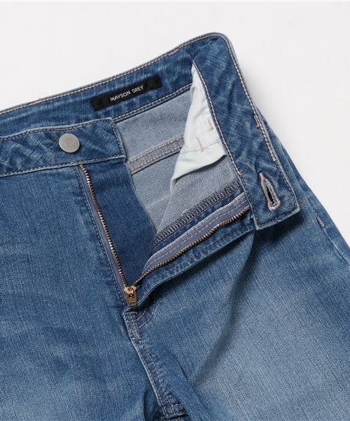 MAYSON GREY（メイソングレイ）の「カットオフアンクルデニム（デニムパンツ・レディース・ネイビー/ブルー/ホワイト・SS/S(1)/L(3)/M(2)）」の11枚目の写真
