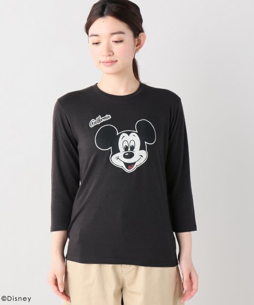 FRAMeWORK（フレームワーク）の「フレームワーク/MICKEY T(face)◆（Tシャツ/カットソー・レディース・グレー/ホワイト/ブラック・FREE）」の8枚目の写真