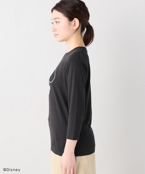 FRAMeWORK（フレームワーク）の「フレームワーク/MICKEY T(face)◆（Tシャツ/カットソー・レディース・グレー/ホワイト/ブラック・FREE）」の13枚目の写真