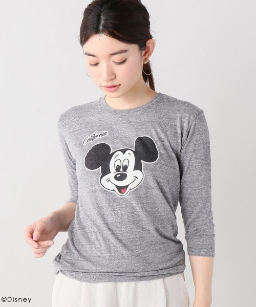 FRAMeWORK（フレームワーク）の「フレームワーク/MICKEY T(face)◆（Tシャツ/カットソー・レディース・グレー/ホワイト/ブラック・FREE）」の11枚目の写真