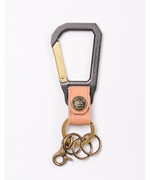 master-piece（マスターピース）の「master-piece / CARABINER / 02000（キーホルダー・メンズ・ブラック/チョコ/キャメル/レッド/グリーン/ベージュ/ネイビー・FREE）」の3枚目の写真