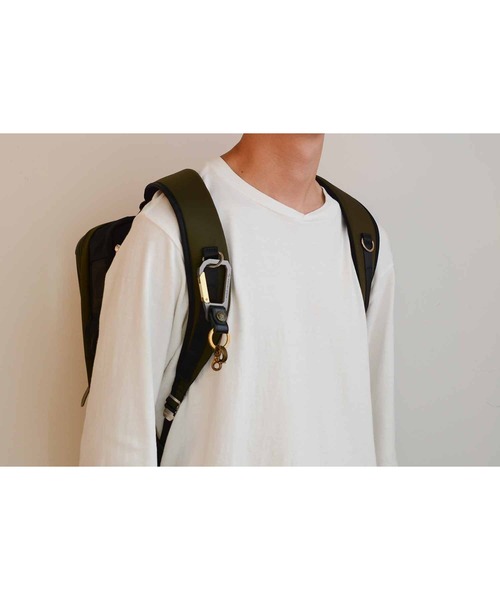 master-piece（マスターピース）の「master-piece / CARABINER / 02000（キーホルダー・メンズ・ブラック/チョコ/キャメル/レッド/グリーン/ベージュ/ネイビー・FREE）」の9枚目の写真