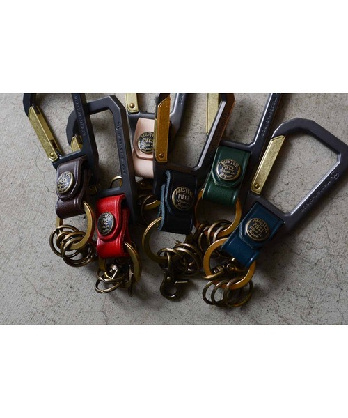 master-piece（マスターピース）の「master-piece / CARABINER / 02000（キーホルダー・メンズ・ブラック/チョコ/キャメル/レッド/グリーン/ベージュ/ネイビー・FREE）」の10枚目の写真