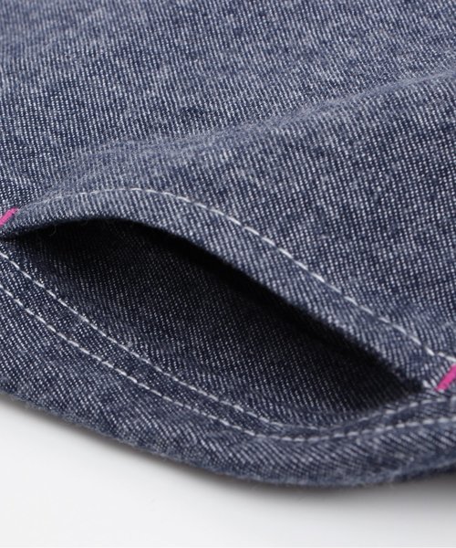 apres les cours(アプレレクール)の「シャツワンピース(シャツワンピース・キッズ・キナリ/ネイビー/ダークグリーン・110/130/140/100/120/80/90)」の9枚目の写真