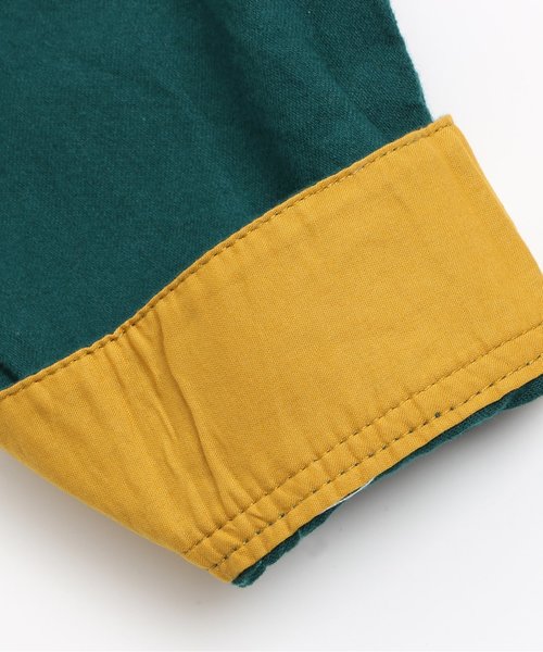 apres les cours(アプレレクール)の「シャツワンピース(シャツワンピース・キッズ・キナリ/ネイビー/ダークグリーン・110/130/140/100/120/80/90)」の14枚目の写真