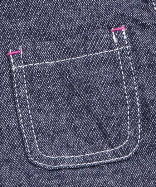 apres les cours(アプレレクール)の「シャツワンピース(シャツワンピース・キッズ・キナリ/ネイビー/ダークグリーン・110/130/140/100/120/80/90)」の21枚目の写真