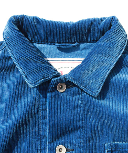 ネイタルデザイン　コーデュロイ　ジャケット　L ネイタルデザイン】BRIAN JACKET INDIGO CORDUROY / ブライアン