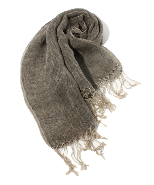 JOURNAL STANDARD relume（ジャーナルスタンダード　レリューム）の「relume ストール（ストール/ショール・レディース・ダークブルー/ブラウン系その他/クリアブルー/ブラック×ブラック/ブラック系その他/アイボリー/コバルトブルー/ネイビー/チャコールグレー・FREE）」の5枚目の写真