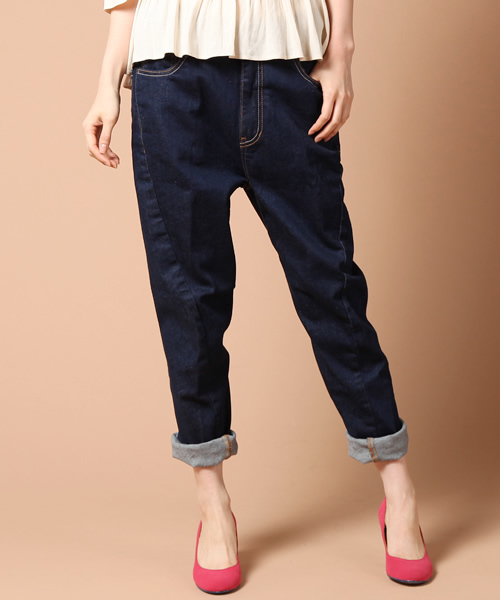 Another Edition（アナザーエディション）の「■AE ﾘｯﾀｲCUTTING DNM 5POC ◆（デニムパンツ・レディース・ネイビー/コバルトブルー/ライトブルー/ホワイト/その他1・SMALL/MEDIUM）」の22枚目の写真