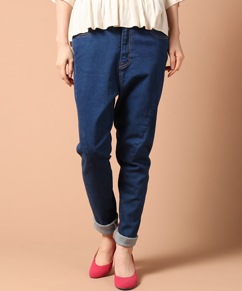 Another Edition（アナザーエディション）の「■AE ﾘｯﾀｲCUTTING DNM 5POC ◆（デニムパンツ・レディース・ネイビー/コバルトブルー/ライトブルー/ホワイト/その他1・SMALL/MEDIUM）」の20枚目の写真